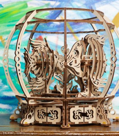 Aquarium Ugears – Puzzle 3d en bois