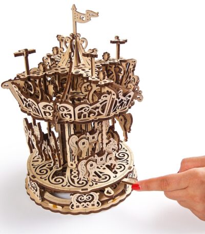 Carrousel Ugears – Puzzle 3d en bois