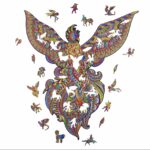 Le Phénix Flamboyant Puzzle en bois - Image 2