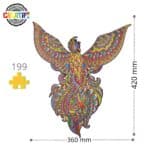 Le Phénix Flamboyant Puzzle en bois - Image 3