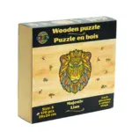 Lion Majestueux Puzzle en bois - Image 8