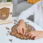 Lion Majestueux Puzzle en bois - Image 9