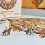 Lion Majestueux Puzzle en bois - Image 2
