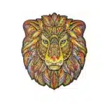 Lion Majestueux Puzzle en bois