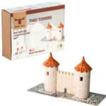 Constructeur de mini-briques "Deux tours"- Wise Elk - 470 pcs.
