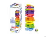 Jeu de société 'Tour d'équilibre' en couleur