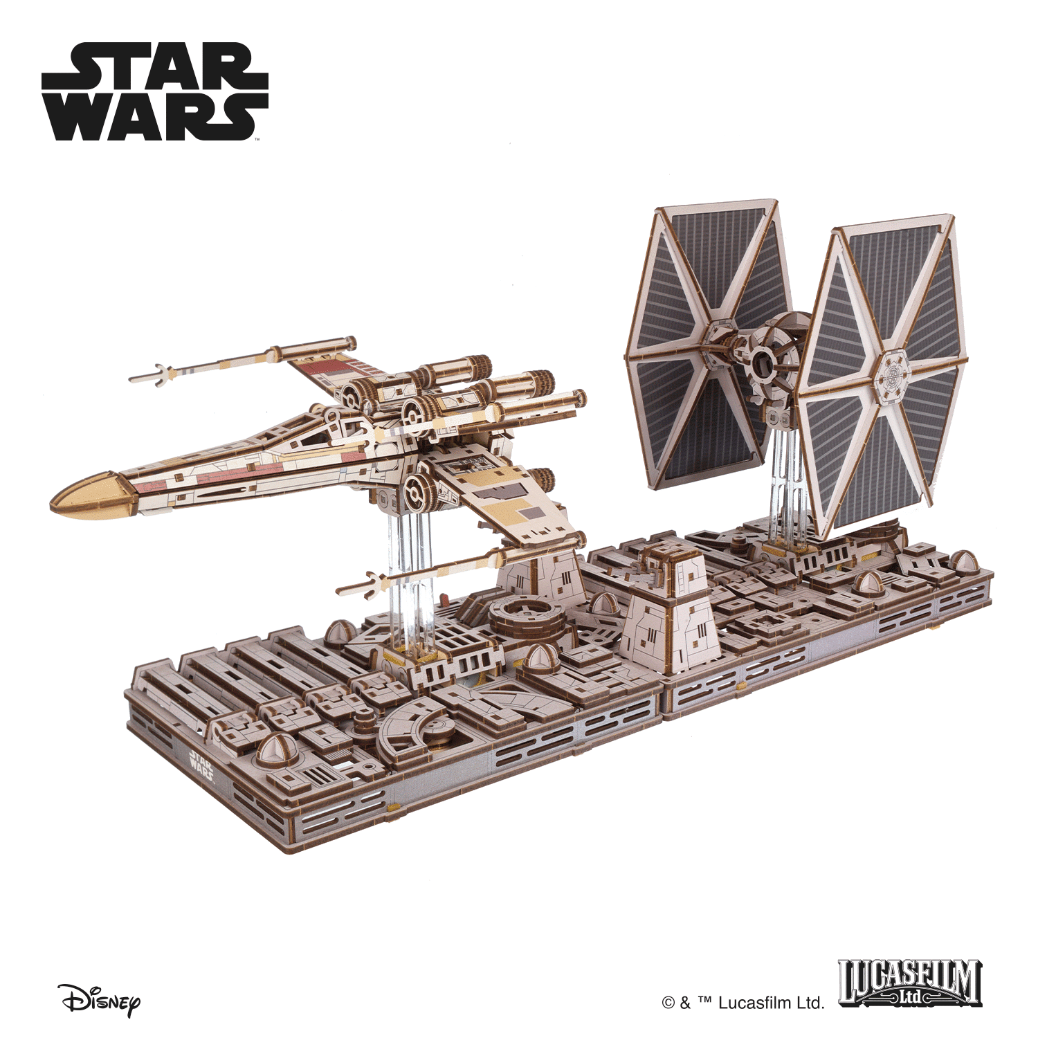X-Wing de Luke Skywalker™ - Puzzle 3D en bois Ugears